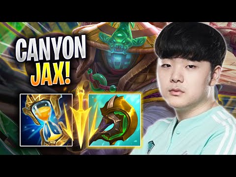CANYON SHOWTIME WITH JAX! - DK Canyon Plays Jax TOP vs Viego! | Season 2023