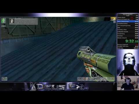 Deus ex any% 36:06 (37:35 RTA)