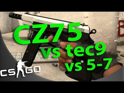 CZ-75 Auto или Five-seven и Tec-9?