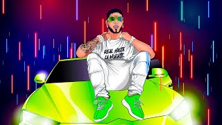 Anuel AA &amp; Karol G - Te Necesito (Letra Official)