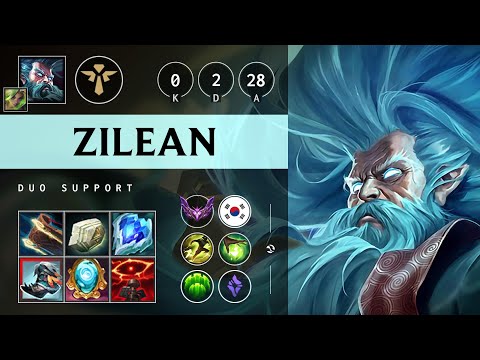 Zilean Support vs Nami - KR Master Patch 25.08