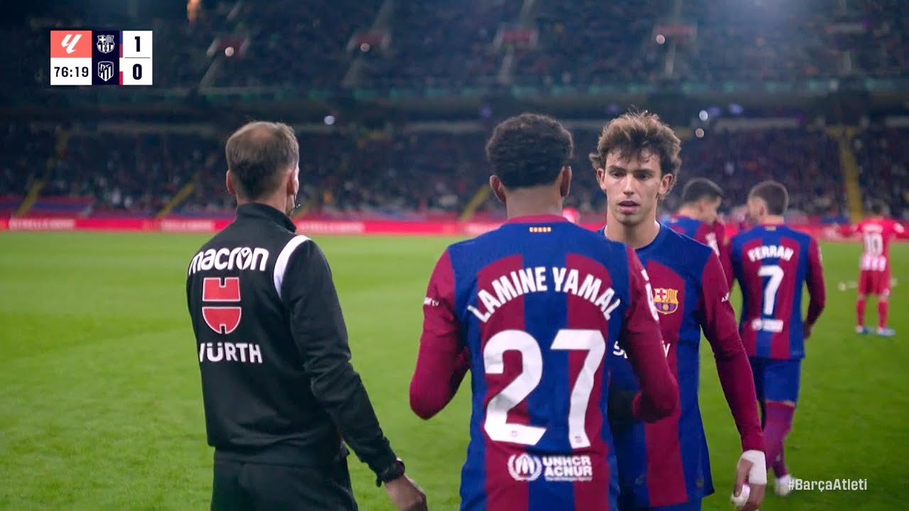 The Day 16 Year Old Lamine Yamal Substituted & Changed the Game for Barcelona