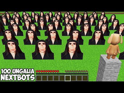 100 UNGALIA ROBLOX DOORS NEXTBOTS ARE CHASING US in Minecraft   Gameplay - Coffin Meme
