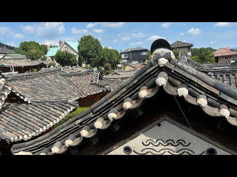 Setembro de 2023: Cenário de Bukchon, Samcheong-dong, Jongno-gu, Coreia do Sul