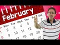 It's February! | Kids Calendar Song | Jack Hartmann