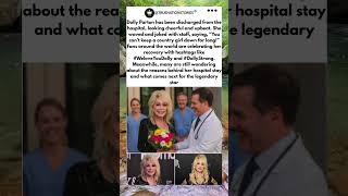 COUNTRY LEGEND DOLLY PARTON BACK HOME WAVING OFF HOSPITAL STAY