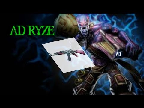 ADC ryze | Killing machine| Guide
