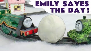 Brave Thomas and Friends Emily Saves The Day Toy Train Story with Tom Moss