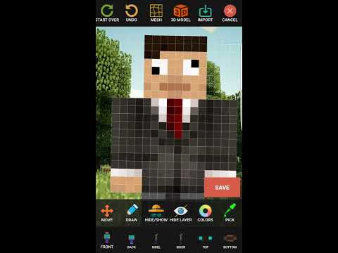 Custom Skin Creator Minecraft Video
