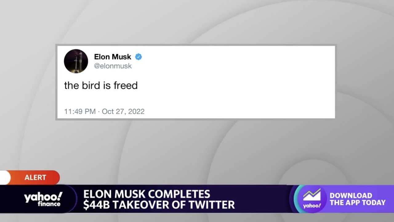 Elon Musk completes $44 billion takeover of Twitter, top execs depart