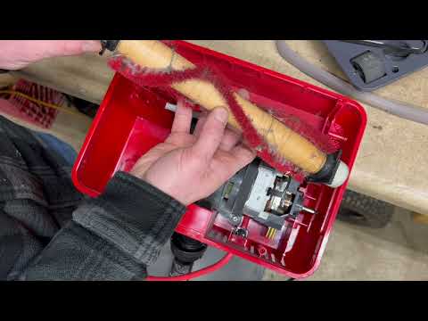 Oreck XL Commercial Vacuum/Sweeper Won't Spin/Belt Replacement 0300604Z