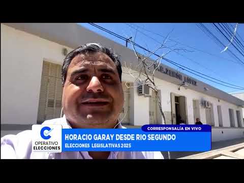Elecciones Legislativas 2025 desde Río Segundo