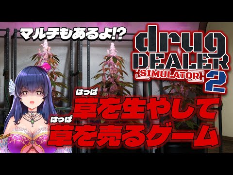 【Drug Dealer Simulator 2】ガサ入れされたけど草(？)を売ってカルテルの王になる＃5【Vtuber/ゲーム実況5】