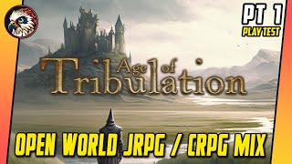Age of Tribulation | Let's Try | Game Play | CRPG with turn-based combat of a JRPG