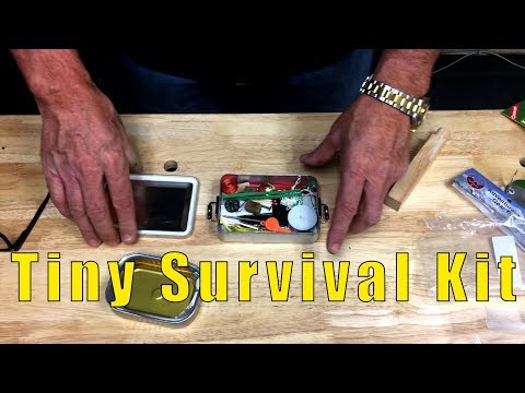 Survival Kit In A Can - For Your ATLAS Bomb Shelters
