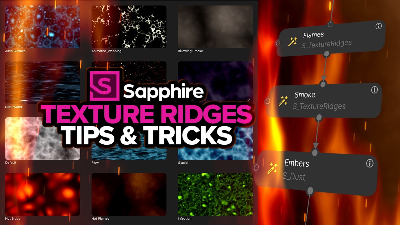 Sapphire: Texture Ridges Tips & Tricks