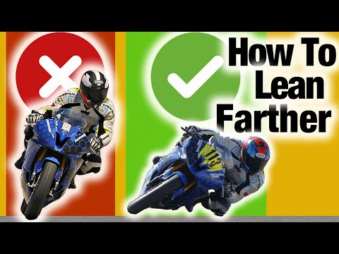 Erfahren Sie, wie Sie Ihr Motorrad weiter neigen können! Wenn Sie ein neuer Fahrer sind, müssen S...
