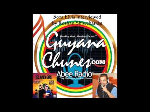 Soca Elvis interviewed on Guyana Chunes by Roshan Shiwcharran (Jan 5, 2016)