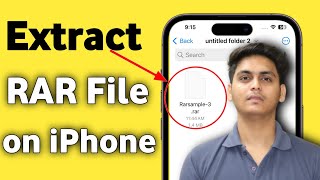 How to Open / Extract RAR File on iPhone