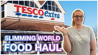 BIG Tesco SLIMMING WORLD Food Haul | Bonus FOOD WAREHOUSE Items