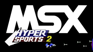 Hyper Sports 2 MSX Hz 60