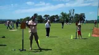 preview picture of video 'Stoolball England at Uckfield Sports Fun Day 8th June 2014'