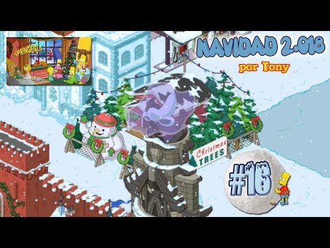 Los Simpson Springfield "Navidad'18: Capítulo 16 - Granja de árboles de Navidad" por Tony