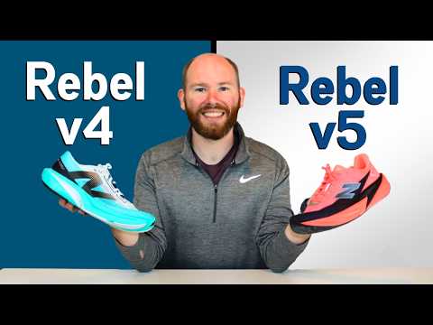 New Balance Rebel V5 vs V4 Review | New Midsole, Fit and Performance!