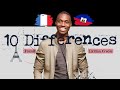 10 Differences between French and Haitian Creole
