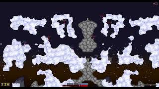 Hedgewars (sneaky vs gayguy) 2025 04 04