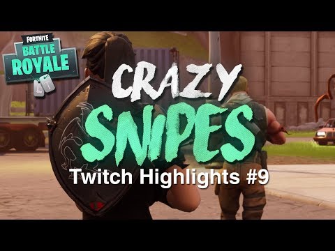 CRAZY SNIPES & NO SCOPES!! - Tfue Fortnite Twitch Highlights #9