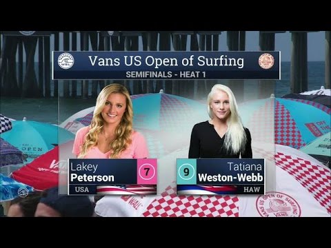 2016 Vans US Open of Surfing: Semifinal, Heat 1