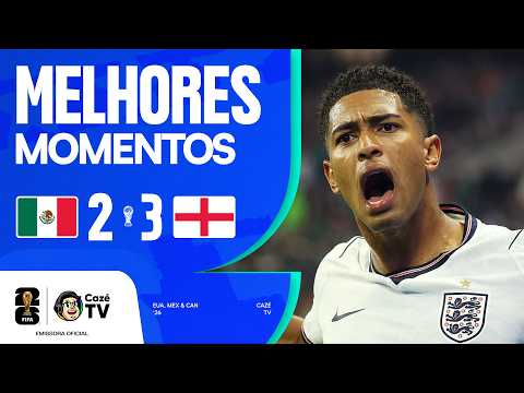 Gols e melhores lances de México x Inglaterra