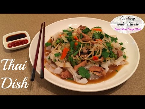 Thai Cuisine - Ladna - Thai Food Recipe - Best Thai Food - How to make Ladna Thai dish