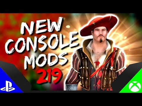 Skyrim Special Edition: ▶️5 BRAND NEW CONSOLE MODS◀️ #219 (PS4/XB1/PC)