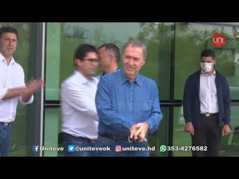 El gobernador en el Hospital Pasteur