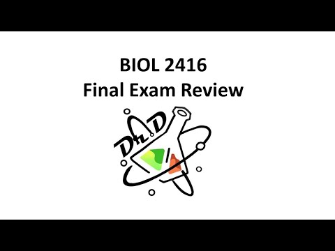 BIOL2416 Final Exam Review