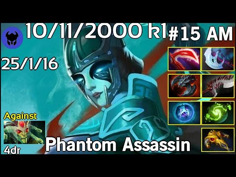 10/11/2000 k1 plays Phantom Assassin!!! Dota 2 7.20