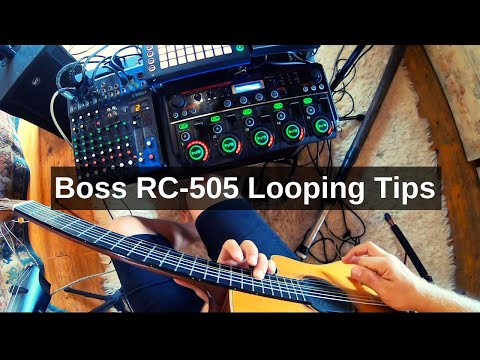 Boss RC-505 Live Looping Tips and Tricks - My Rig run down
