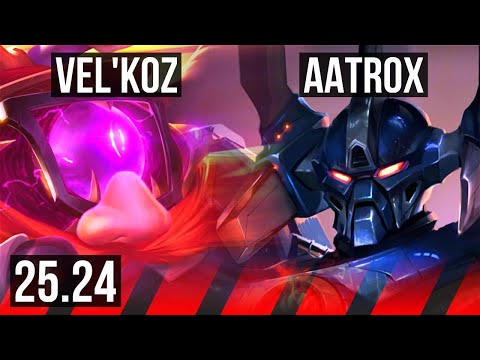 VEL'KOZ vs AATROX (TOP) | EUW Diamond | 25.24