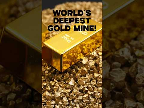 Inside the World’s Deepest Gold Mine: Unbelievable Depth and Riches Await! 💰🌍