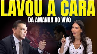 SE LASCOU! Sóstenes LAVOU A CARA da Amanda Klein sobre a CAPTURA de Maduro e muito mais....
