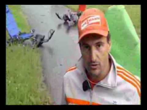 Georg Hackl testet den Hillracer Cross  - ZDF TV - Funsport