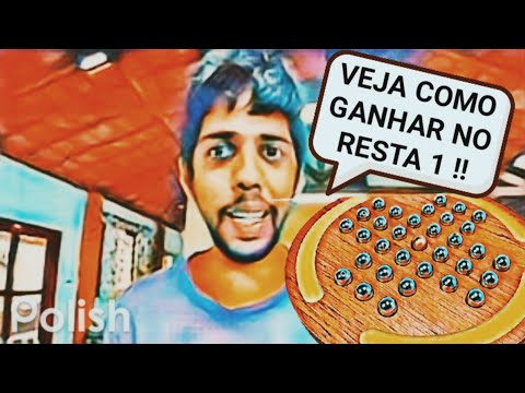 COMO RESOLVER  O JOGO DO RESTA 1 ??