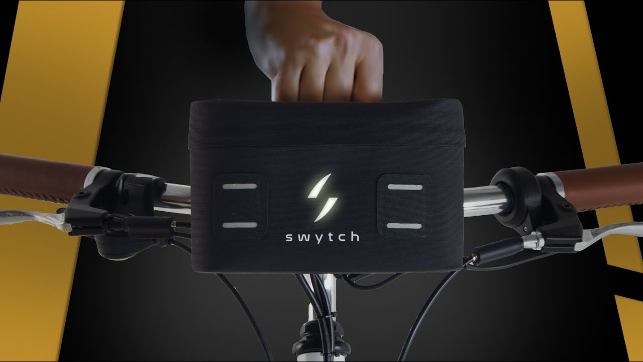 Swytch - Your Bicycle. Electric. The World's Smallest & Lightest eBike Conversion Kit. - YouTube