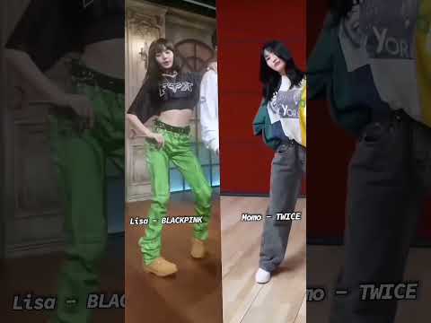 lisa vs momo with taeyang 💖 dance 😚