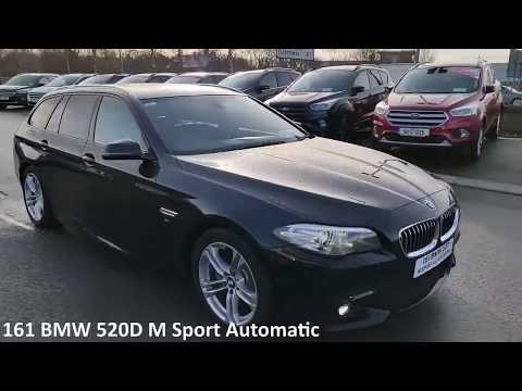 161 BMW 520D MSport Touring Automatic Black