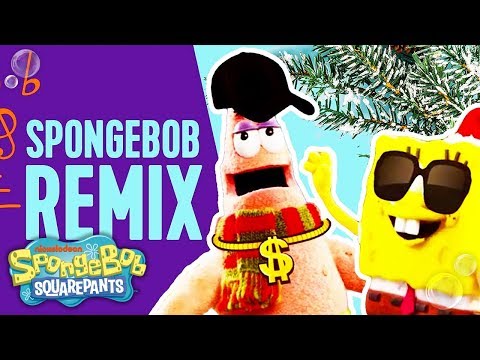 サンタは私に彼の目を持っている' ?リミックス｜スポンジボブ (‘Santa Has His Eyes On Me’  ? Remix | SpongeBob)