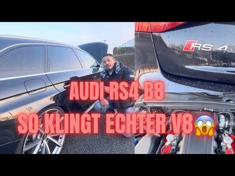 Audi RS4 Avant B8 (2012) – 450PS V8 Sauger mit Klappenauspuff | Sound, Innenraum & Details😱