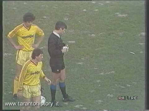 LECCE-TARANTO: 2-2 (2) Stagione 1987/88